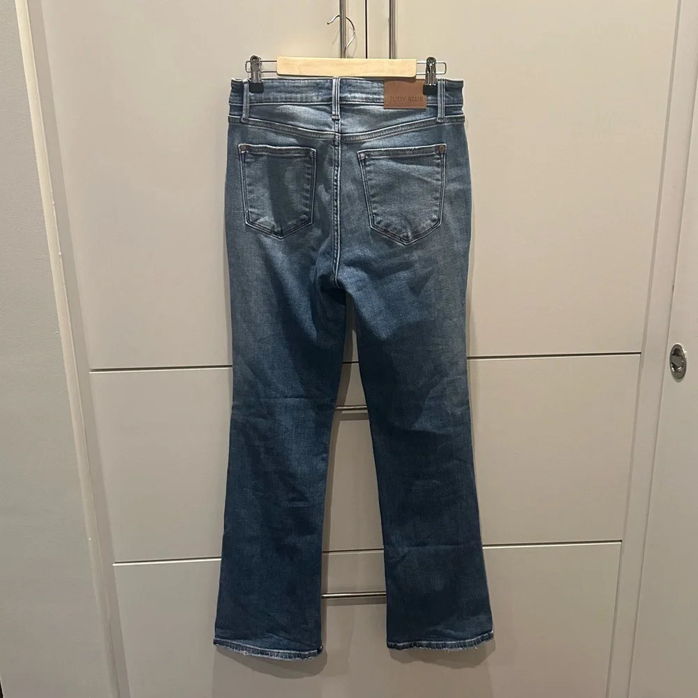 NWOT Judy Blue Boot Cut Jeans Size 7/28 Inseam 31 - Picture 2 of 3